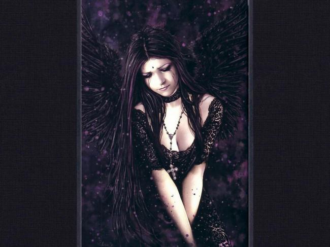 dark,sorrow,black,goth,girl,gothic